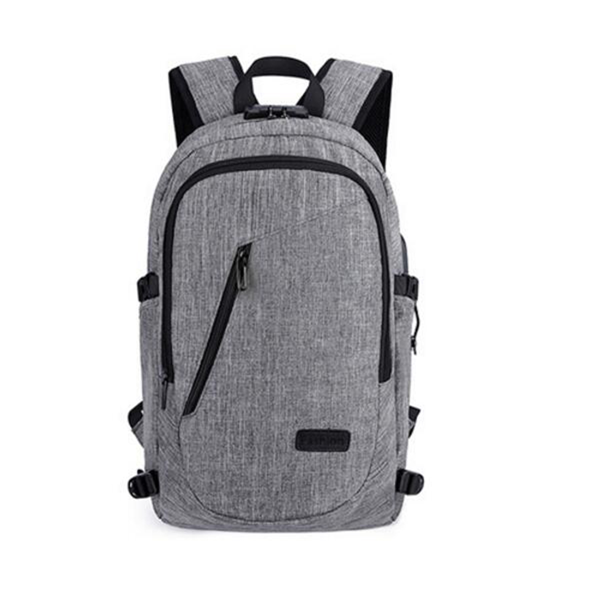 Scratch Proof USB backpack with Laptop Compartment